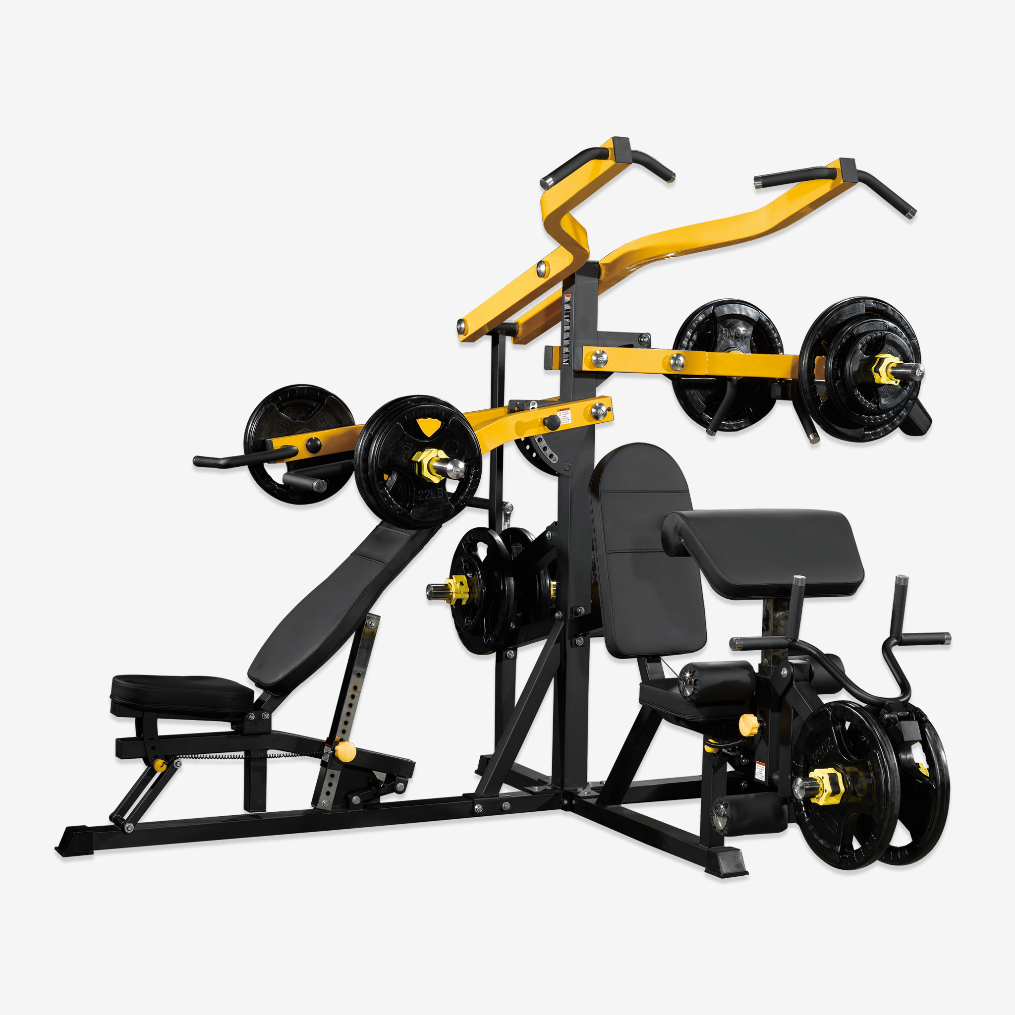 Light-commercial Equipment Three Person Function Trainer AL-167