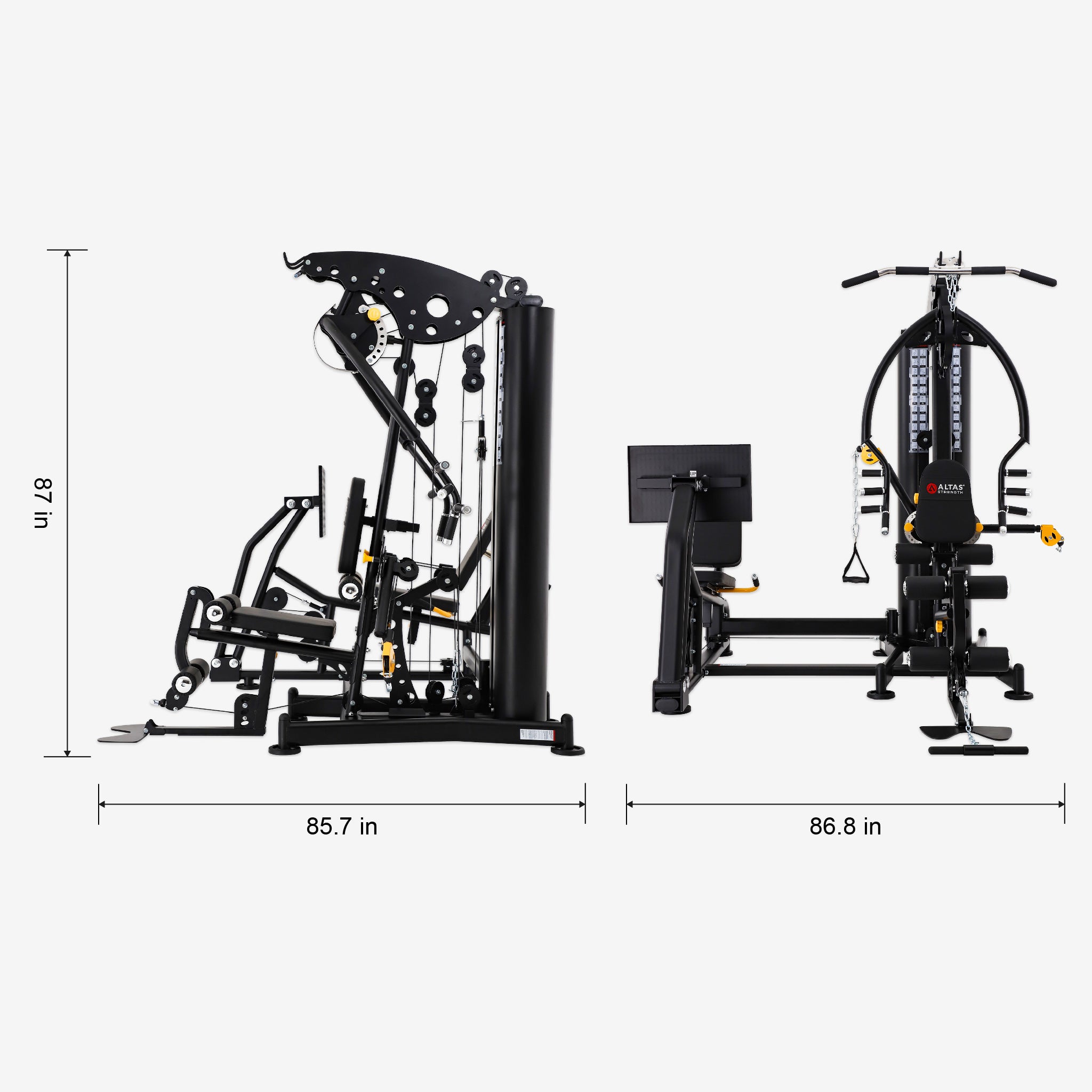 Altas Strength Light-commercial Equipment Multi-functional Trainer AL-179B