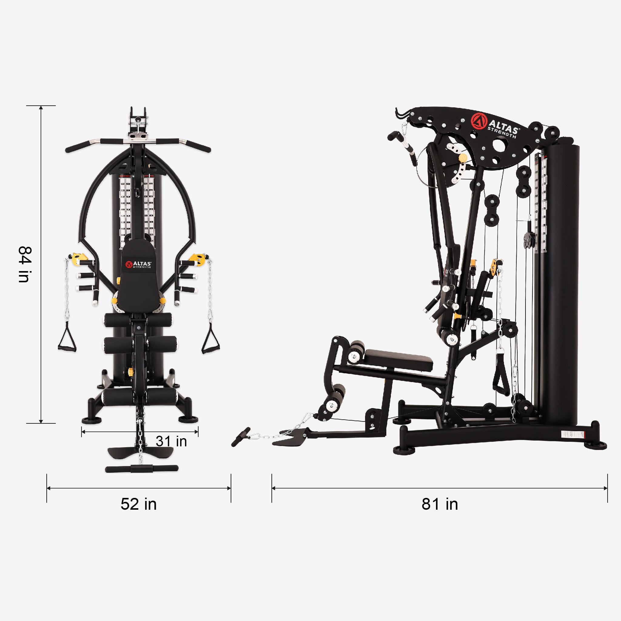 Light-commercial Equipment Multi-functional Trainer AL-179