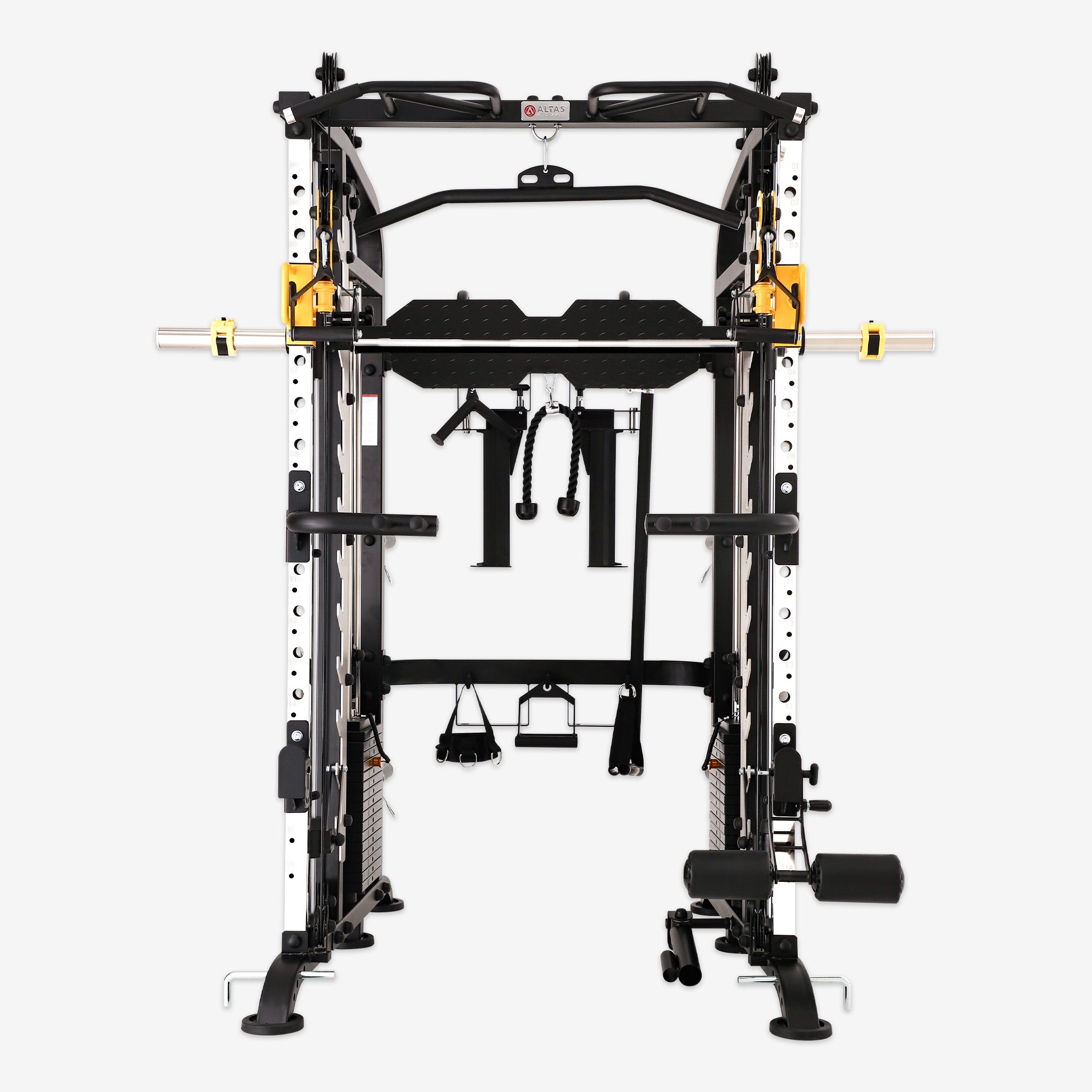 Black Friday Combo - Smith Machine AL-M810 + Bench AL-4026 + Barbell + 150lb Weight Plates
