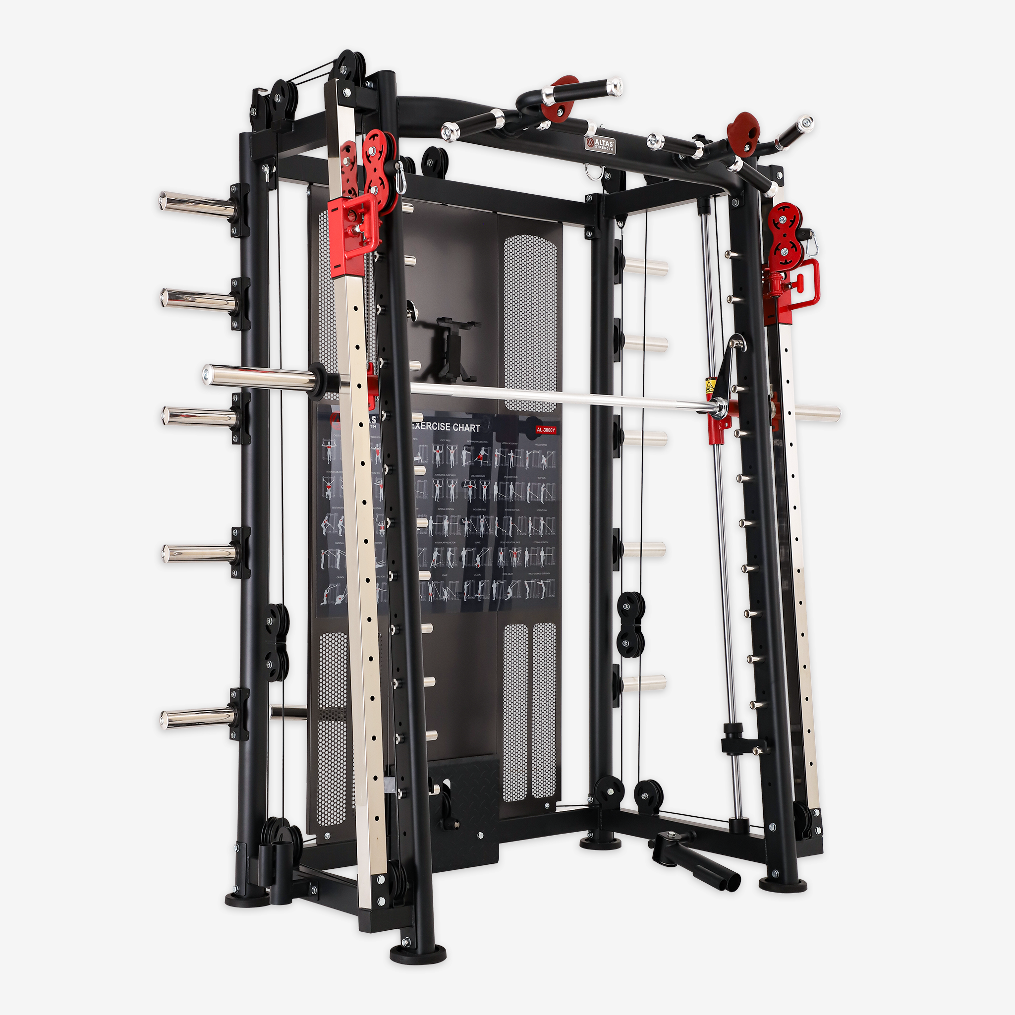 Combo - Smith Machine AL-3000Y + Bench AL-4006