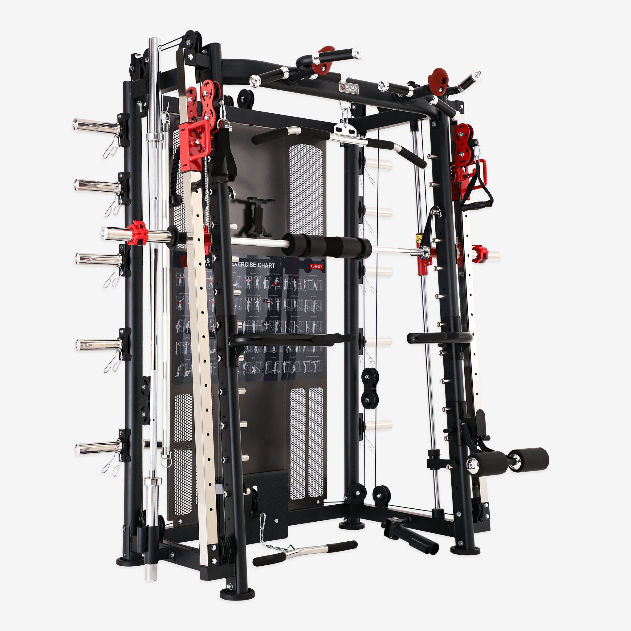 Black Friday Combo - Smith Machine AL-3000Y + Bench AL-4006