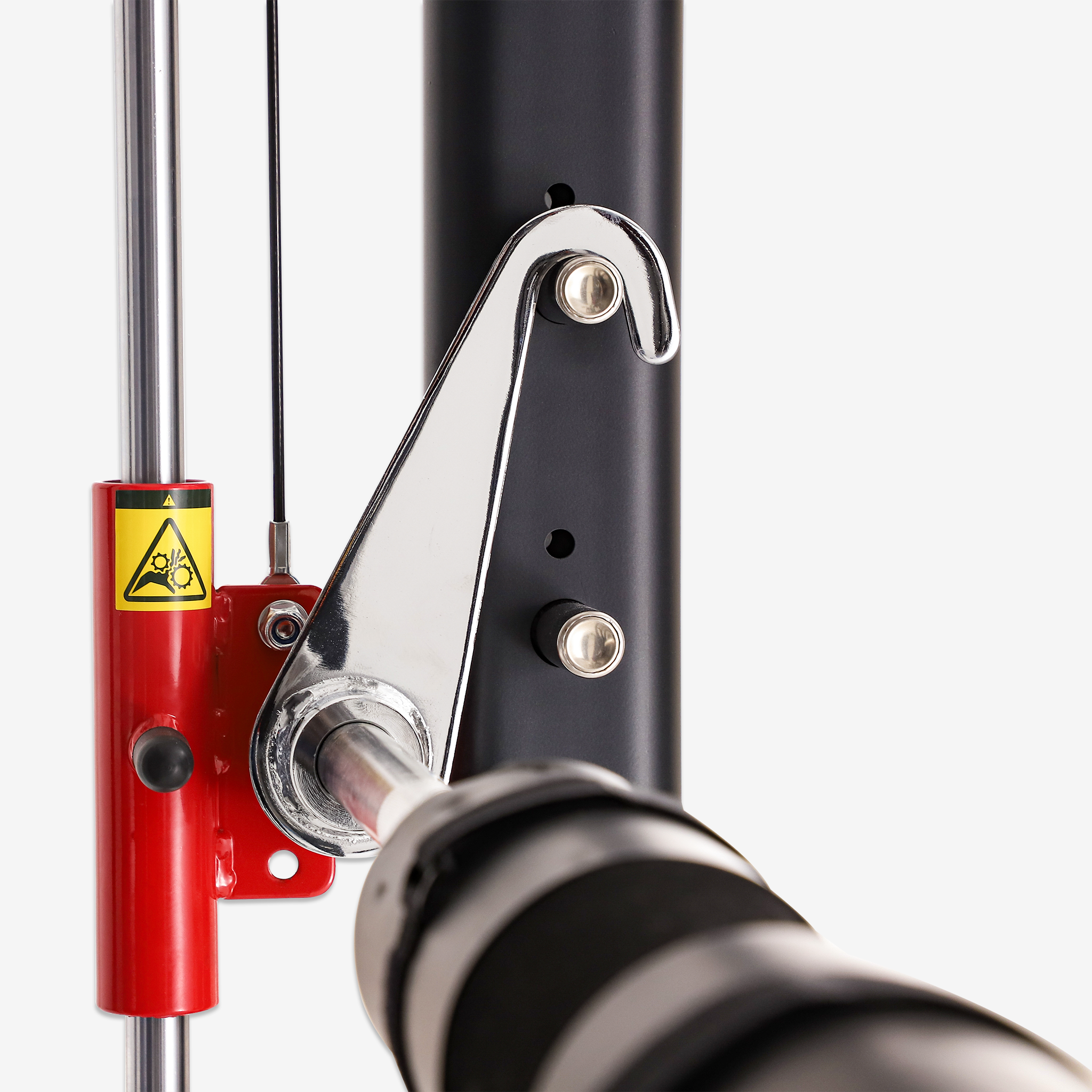 Altas Strength Multi-Function Smith Machine Black And Red 2000LBs Workout Light Commercial Fitness Equipment AL-3000Y