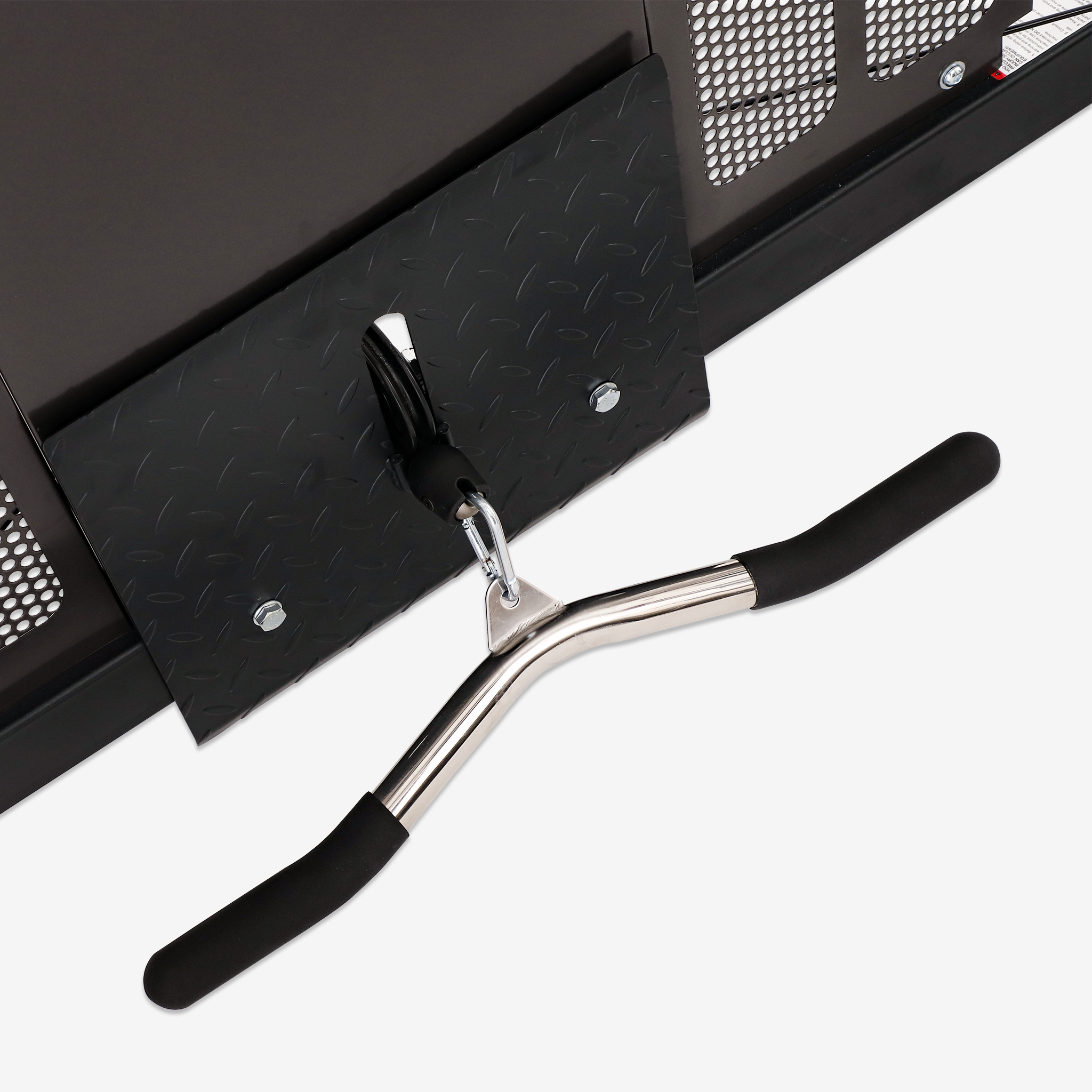 Altas Strength Multi-Function Smith Machine Black And Red 2000LBs Workout Light Commercial Fitness Equipment AL-3000Y