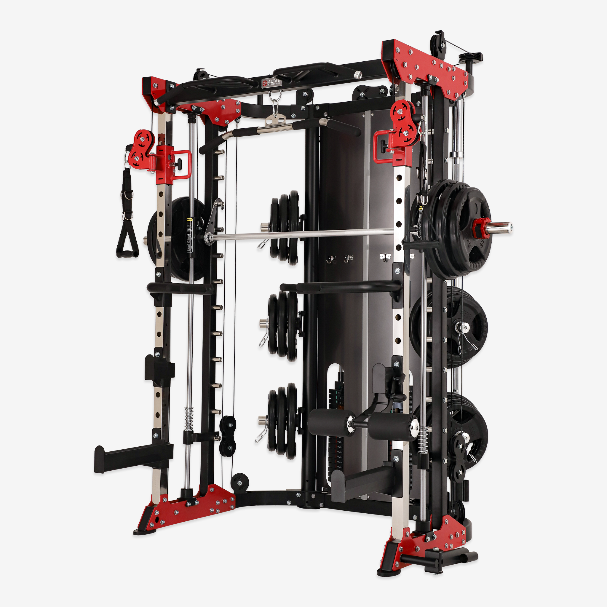 Christmas Combo - Smith Machine AL-3058G + Bench AL-3018+ 150lb Weight Plates