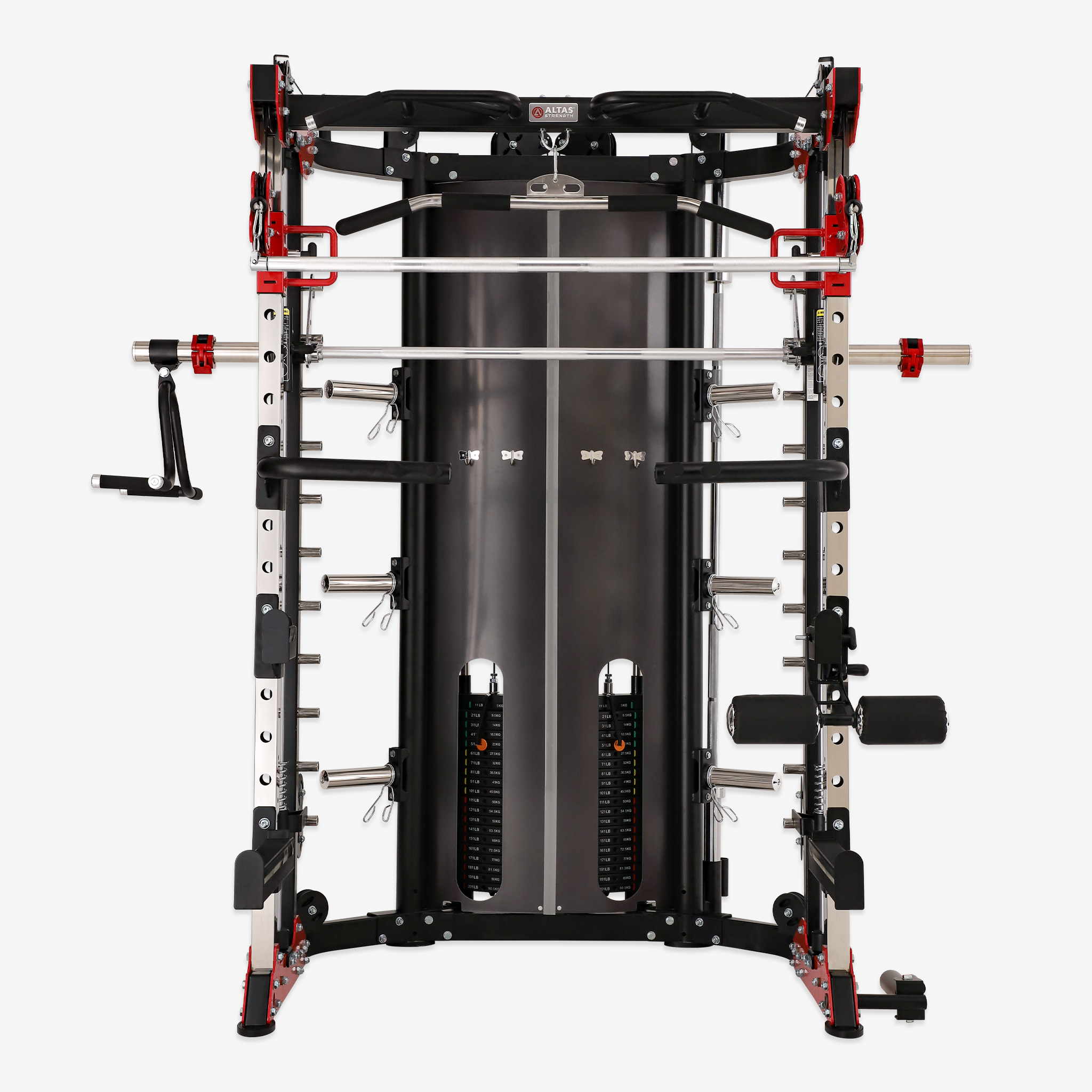 Black Friday Combo - Smith Machine AL-3058G + Bench AL-3018+ 150lb Weight Plates(Free)
