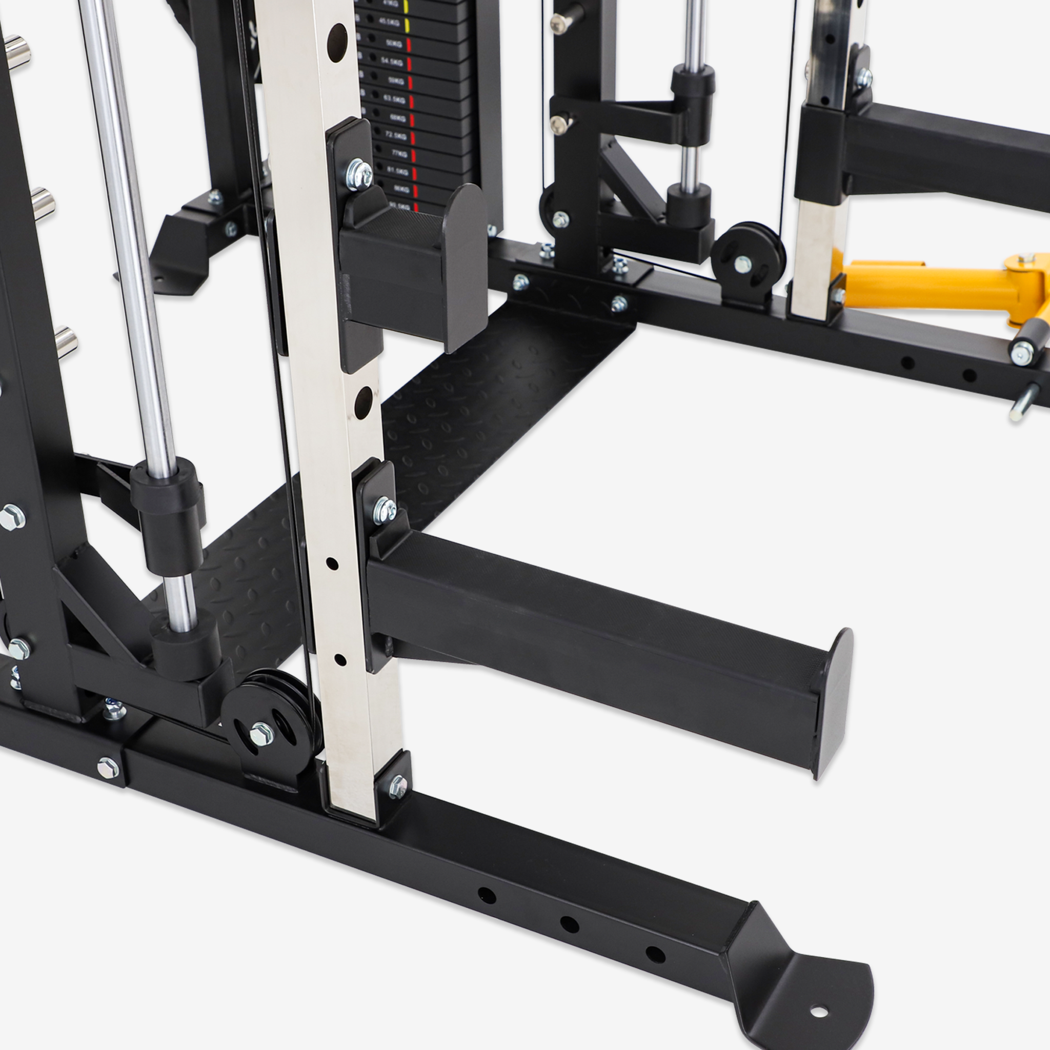 Altas Strength Smith Machine Smith Machine Pin-loaded Weights Stack Strength Trainer Home Gym with Pulley System AL-3087B(Pre-order)