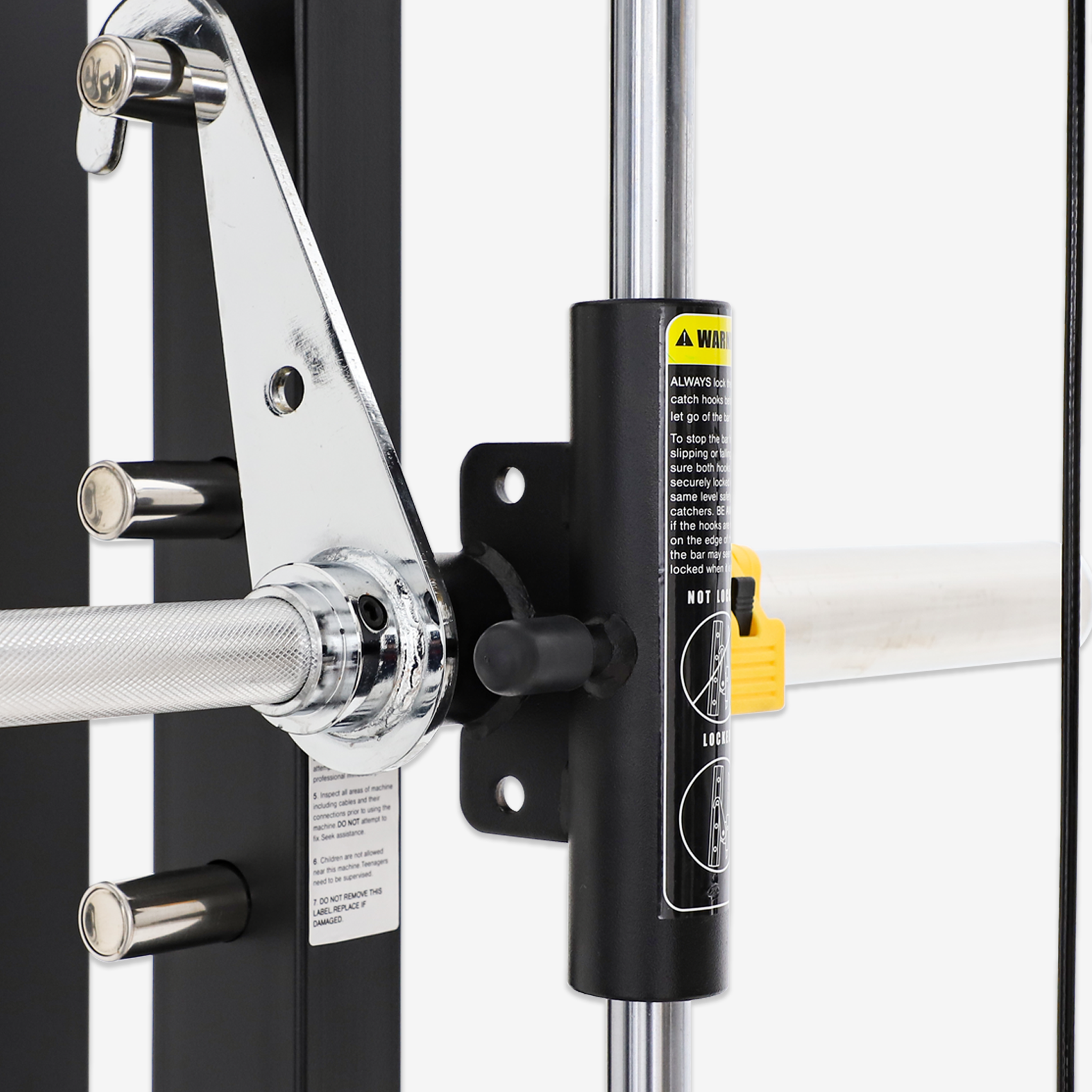 Combo - Smith Machine AL-3087B + Bench AL-3018 + 150lb Weight Plates(Free) + Barbell