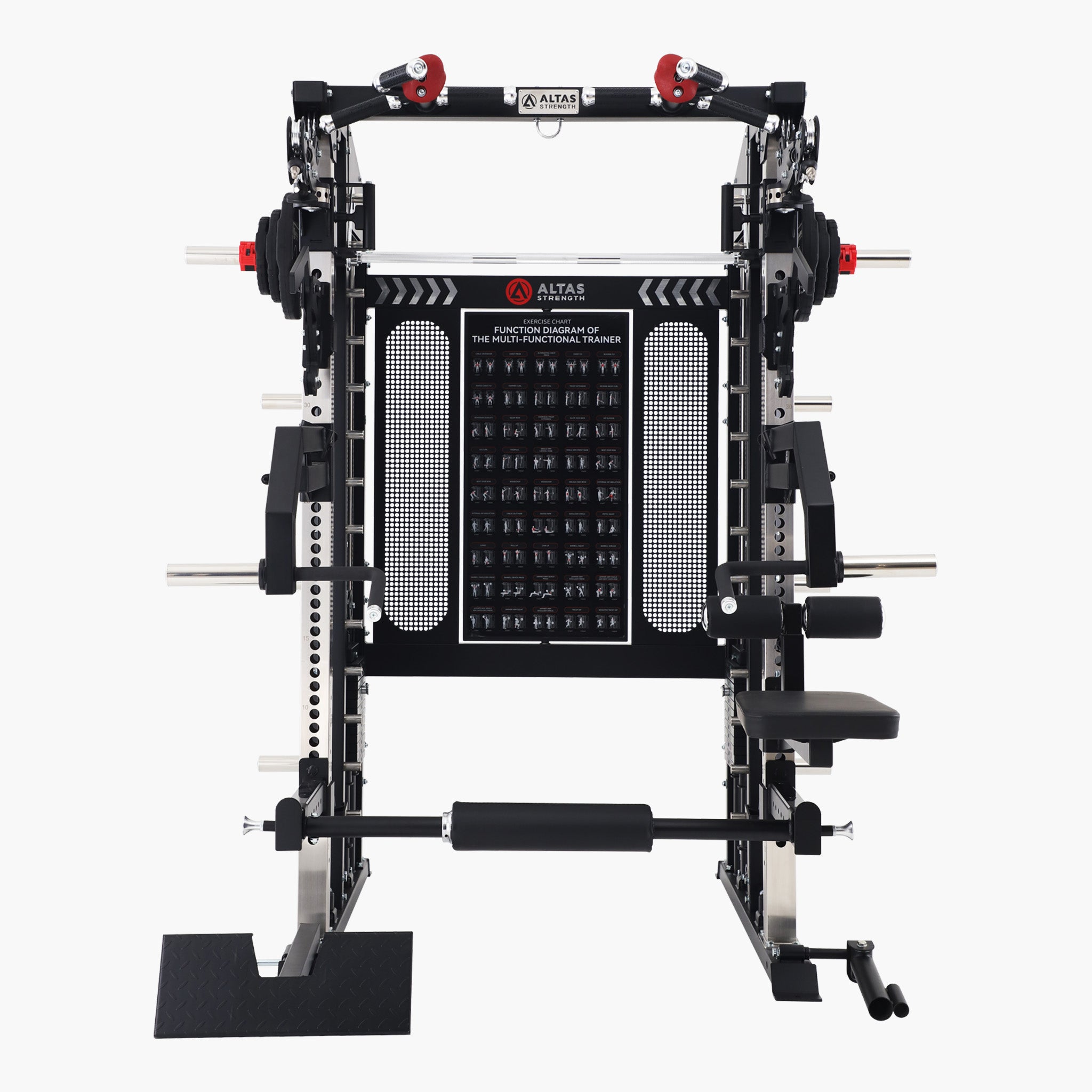 Combo - Smith Machine AL-3136+4005+Weight Plate(5-35lb )