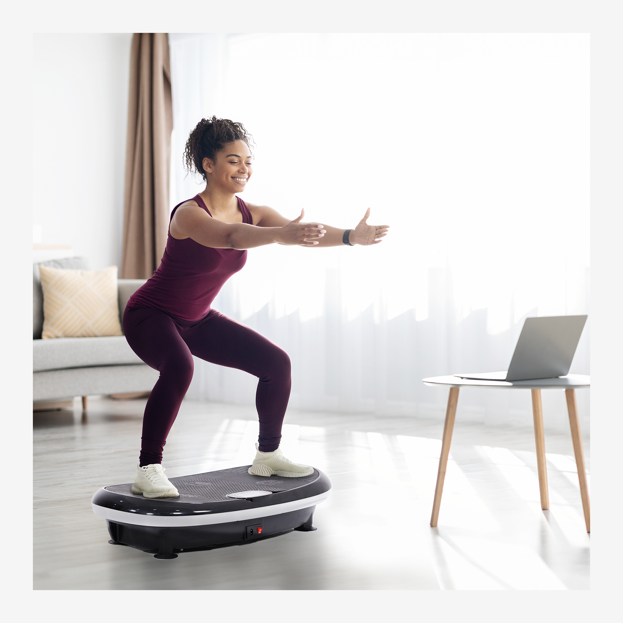 AL-C18 3D Waver Vibration Plate Exercise Machine (Preorder)