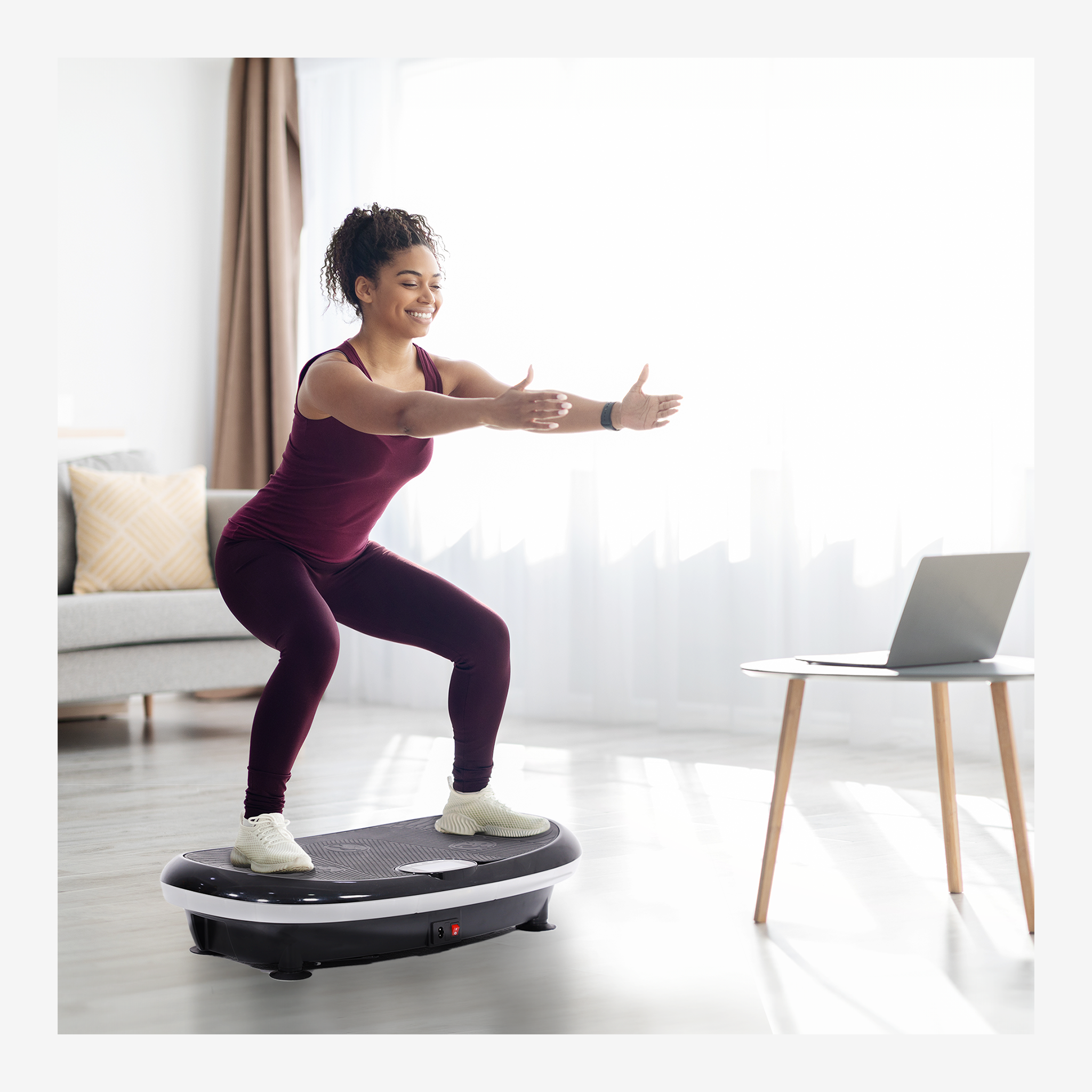 AL-C18 3D Waver Vibration Plate Exercise Machine