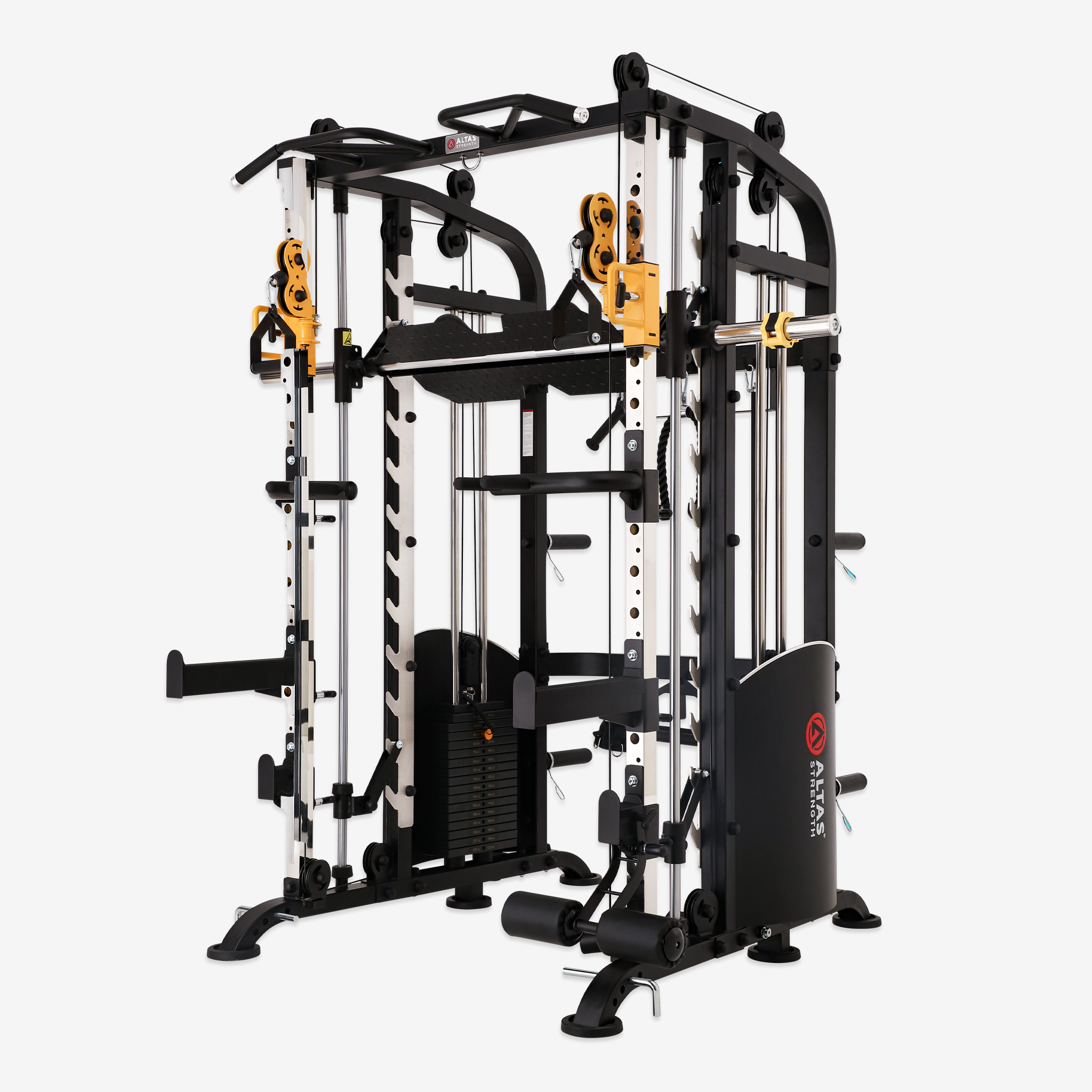 Combo - Smith Machine AL-M810 + Bench AL-3018 + 150lb Weight Plates(Free)
