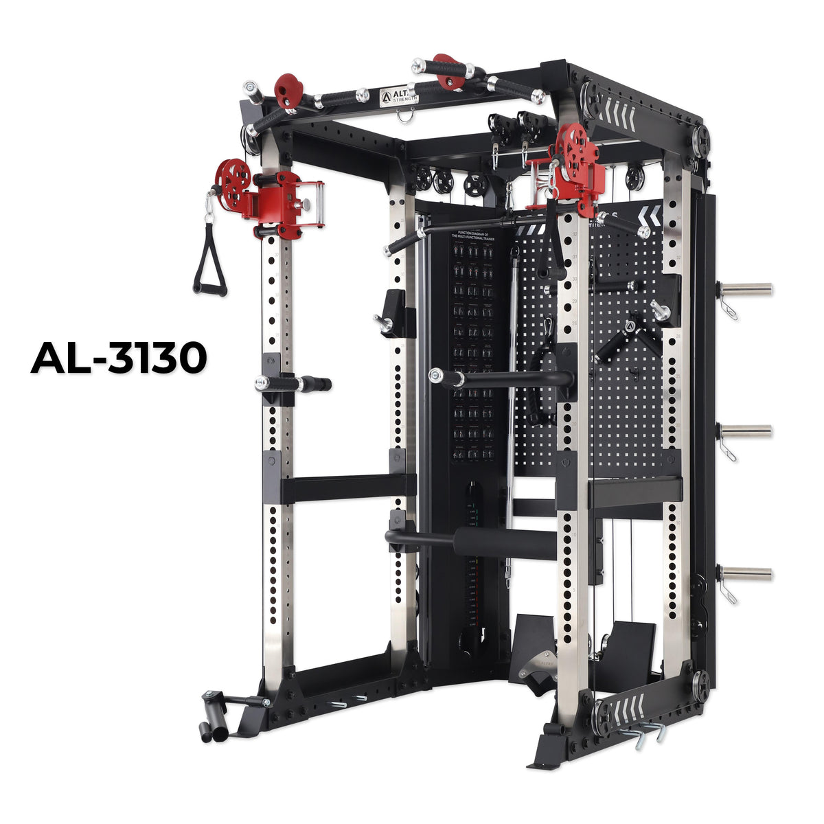 Cambo—Multi-functional Trainer AL-3130+Bench+Accessories