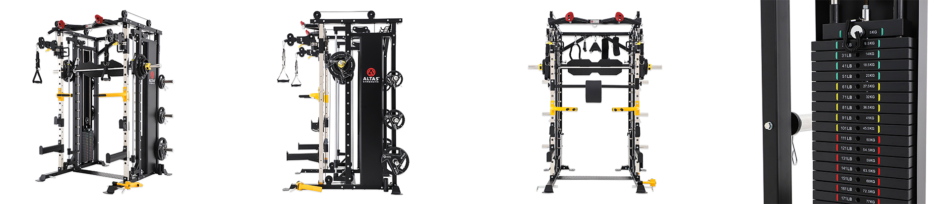 Altas Strength Smith Machine and Cable Combo