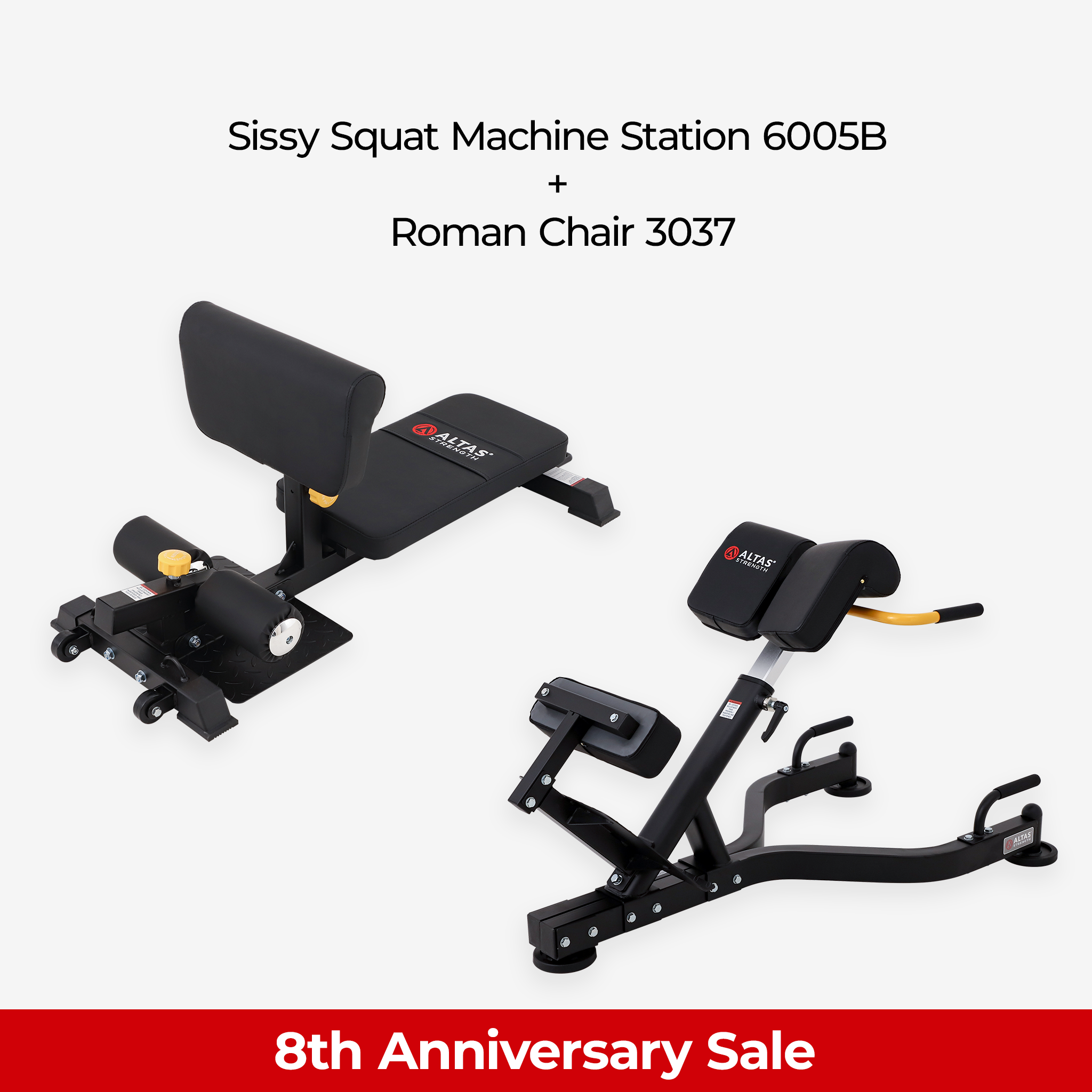 8th Anniversary Combo - Bench AL-6005B + Bench AL-3037