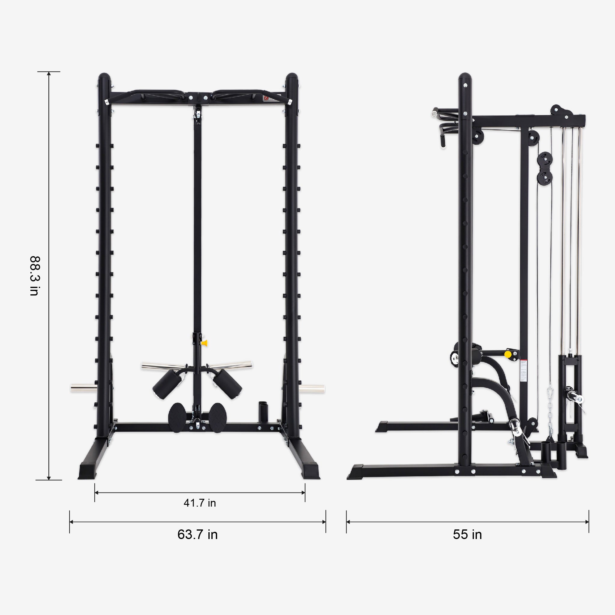 Home Gym Equipment Squat Rack AL-6008 (Pre-order)