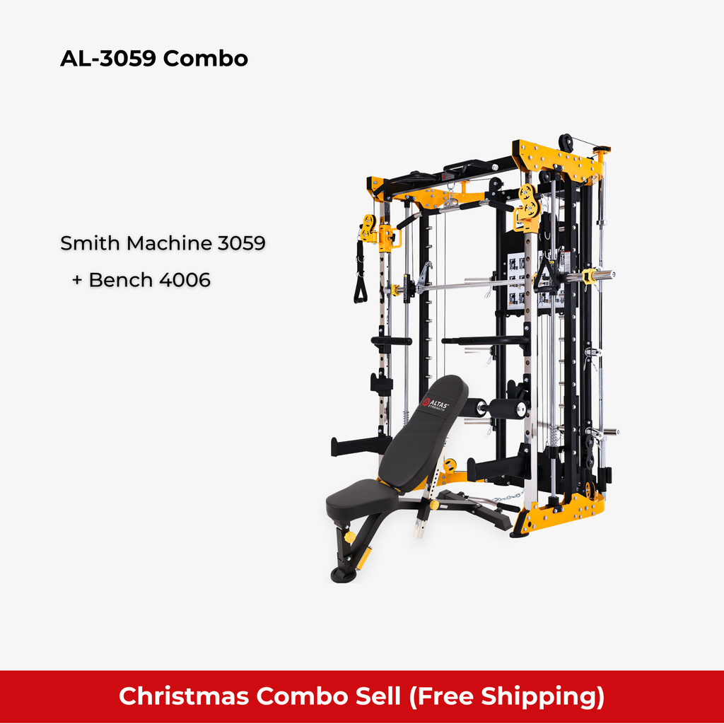 Combo - Smith Machine AL-3059 + Bench AL-4006