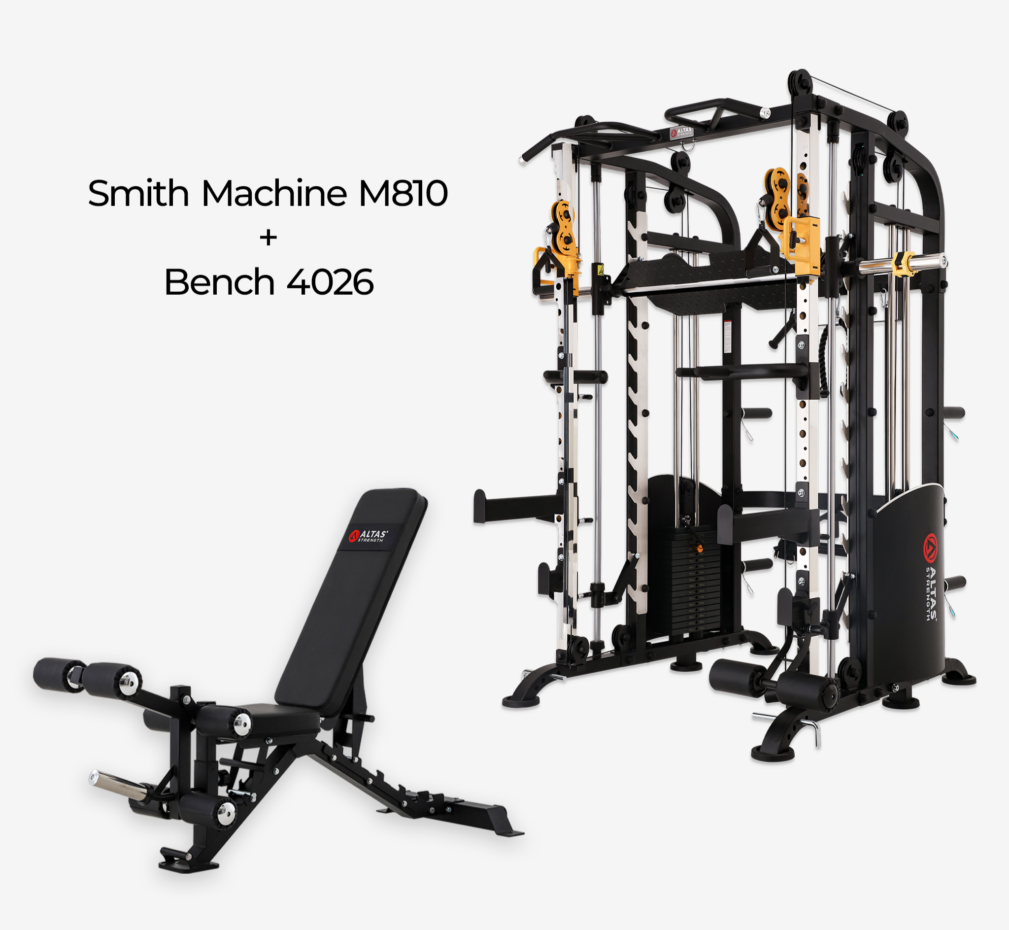 Combo - Smith Machine AL-M810 + Bench AL-4026